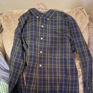 Plaid dress shirt